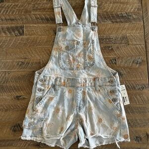 No Boundaries Daisy Overalls